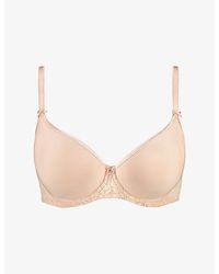 Aubade - Rosessence Lace-Trim Stretch-Woven Bra - Lyst