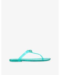 Kurt Geiger - Maddison T-Bar Jelly Sandals - Lyst