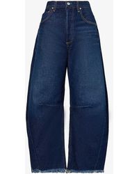Citizens of Humanity - Horseshoe Wide-leg Mid-rise Jeans - Lyst