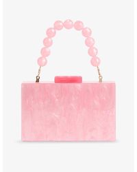 LK Bennett - Maeve Resin Box Clutch Bag - Lyst