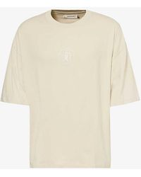 Honor The Gift - Brand-embroidered Relaxed-fit Cotton-jersey T-shirt - Lyst