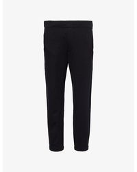 PAIGE - Tuller Relaxed-Fit Tapered Stretch-Jersey Trousers - Lyst