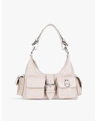The Kooples - Amelia Chain-Handle Leather Shoulder Bag - Lyst