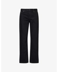 TOTEME - Straight-Leg Low-Rise Denim Jeans - Lyst