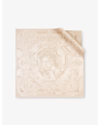 BVLGARI - Polychroma Lux Printed Square Silk-Twill Scarf - Lyst
