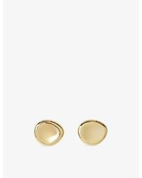 JOSEPH - Medium Bean Metal Earrings - Lyst
