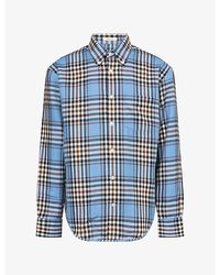 GANT - Check Pinnacle Wool Shirt - Lyst