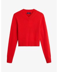 Soeur - Jonas V-Neck Merino-Wool Jumper - Lyst