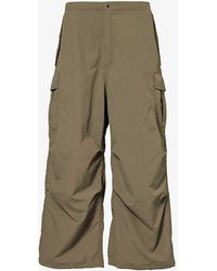 A Bathing Ape - Relaxed-fit Wide-leg Shell Trouser - Lyst