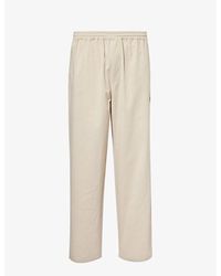 ICECREAM - Skate Brand-embroidered Cotton Trousers X - Lyst