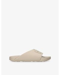 Givenchy - Label Rubber Slides - Lyst