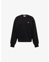Carhartt - Casey Logo-Embroidered Cotton Sweatshirt - Lyst