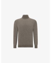 BOGGI - Turtle-Neck Merino-Wool Jumper - Lyst