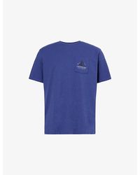 Patagonia - Graphic-Print Crewneck Cotton-Blend T-Shirt - Lyst