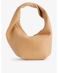Maeden - Yela Curved Leather Shoulder Bag - Lyst