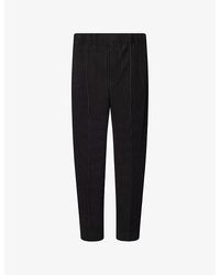 Homme Plissé Issey Miyake - Compleat Pleated Knitted Trousers - Lyst