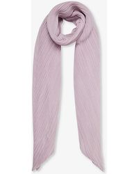 Pleats Please Issey Miyake - Madame Pleated Woven Scarf - Lyst
