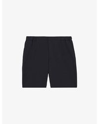 Reiss - Drawstring Elasticated-Waist Stretch-Woven Chino Shorts - Lyst