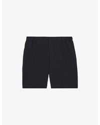 Reiss - Drawstring Elasticated-Waist Stretch-Woven Chino Shorts - Lyst