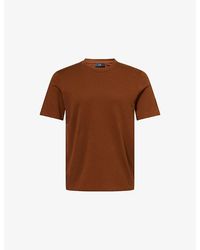 dunhill - Cypher Short-Sleeve Cotton T-Shirt - Lyst