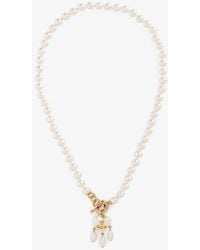 Vivienne Westwood - Sheryl Faux-pearl And Brass Necklace - Lyst