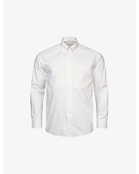 Eton - Bengal Stripe Regular-fit Cotton Oxford Shirt - Lyst