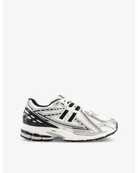 New Balance - 1906 Brand-Patch Leather And Mesh Low-Top Trainers - Lyst