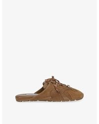 Steve Madden - Asiel Suede Backless Trainers - Lyst