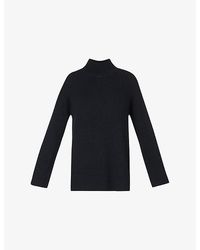 Sweaty Betty - Alpine Funnel-Neck Knitted Jumper - Lyst