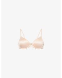 Chantelle - Norah Covering Full-Cup Stretch-Woven Bra - Lyst