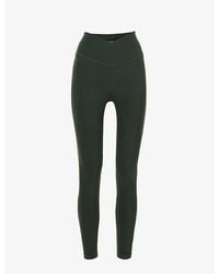 ADANOLA - Ultimate Mid-Rise Stretch-Woven Leggings - Lyst
