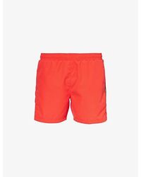 BOSS - Logo-print Regular-fit Recycled-polyester Swim Shorts Xx - Lyst
