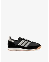 adidas - Sl 72 Suede And Mesh Low-Top Trainer - Lyst