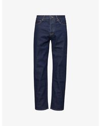 Sunspel - Regular-Fit Slim-Leg Denim Jeans - Lyst