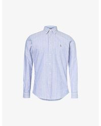 Polo Ralph Lauren - Logo-embroidered Cotton-oxford Shirt - Lyst