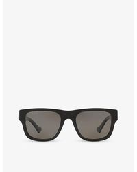 Gucci - Gc002127 gg1427s Square-frame Acetate Sunglasses - Lyst