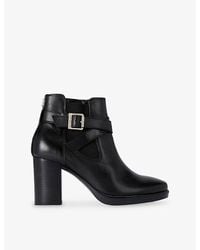 Carvela Kurt Geiger - 2 Wide-Fit Leather Heeled Ankle Boots - Lyst