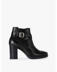 Carvela Kurt Geiger - 2 Wide-Fit Leather Heeled Ankle Boots - Lyst