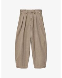 AllSaints - Becco Relaxed-Fit Cotton-Blend Trousers - Lyst