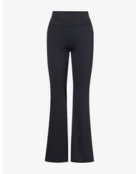 ADANOLA - Flared Yoga Stretch-Jersey Leggings - Lyst