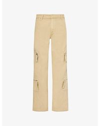 Jacquemus - Le Cargo Marrone Straight-leg Cotton Trousers - Lyst
