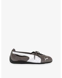 PUMA - Ballet Nova Suede Trainers - Lyst