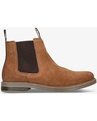 Barbour - Farsley Suede Chelsea Boots - Lyst