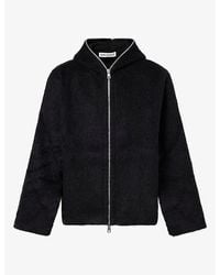 Our Legacy - Textured Relaxed-Fit Wool-Blend Hoody - Lyst
