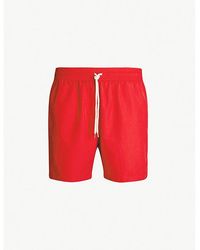 Polo Ralph Lauren - Mens Rl2000 Red Traveller Logo-embroidered Swim Shorts S - Lyst