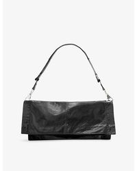 AllSaints - Lutece Leather Shoulder Bag - Lyst