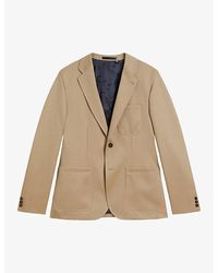 Ted Baker - Yarm Single-breasted Wool-mix Evening Jacket - Lyst