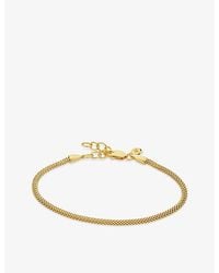 Monica Vinader - Heirloom 18Ct- Plated Vermeil Sterling- Bracelet - Lyst