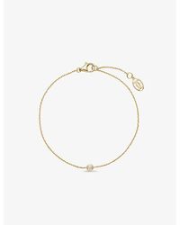 Cartier - D'amour Small 18ct Yellow-gold And 0.09ct Diamond Bracelet - Lyst