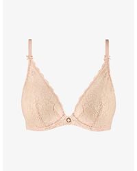 Aubade - Rosessence Underwired Stretch-Lace Bra - Lyst
